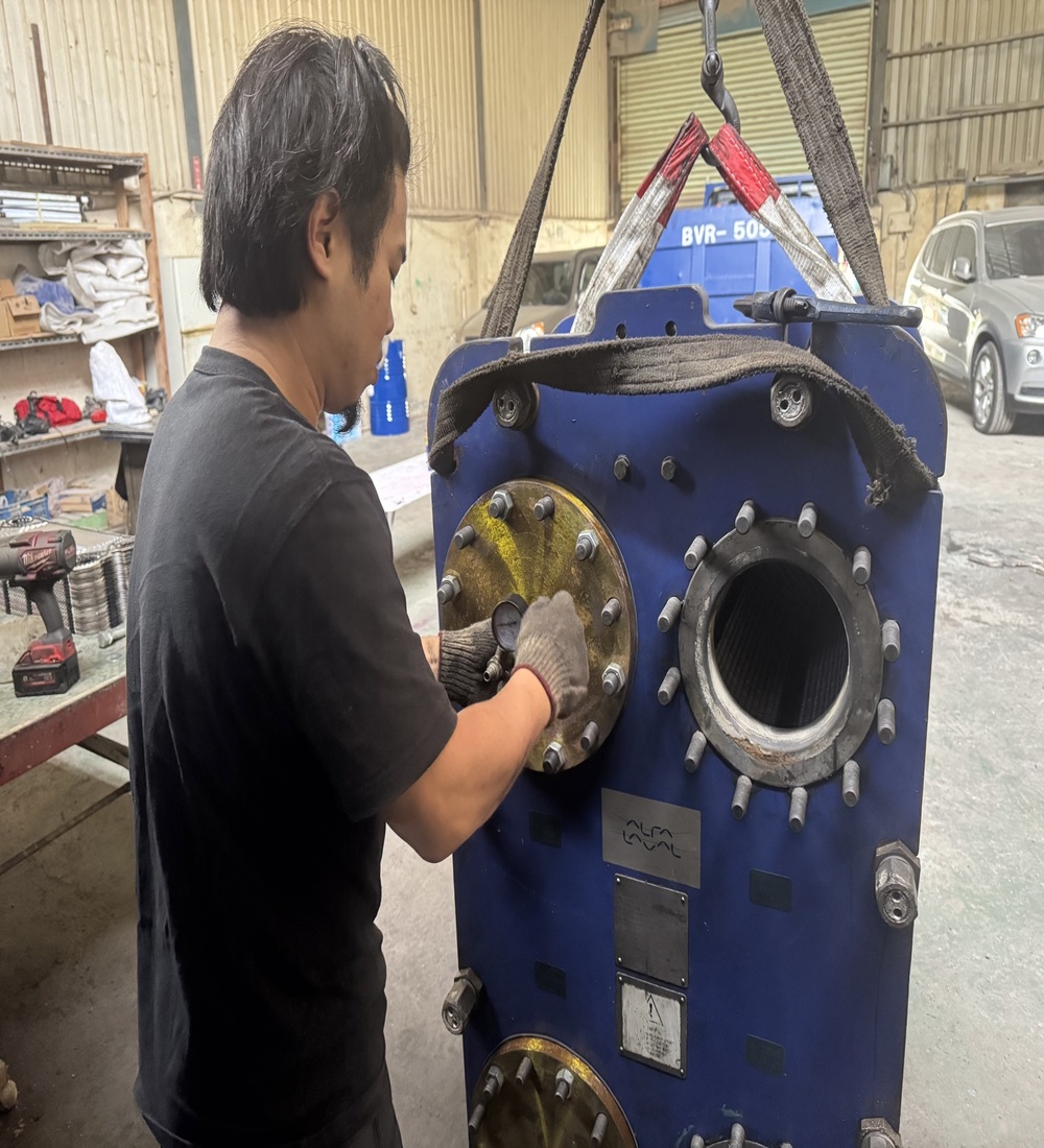 板式熱交換器清洗